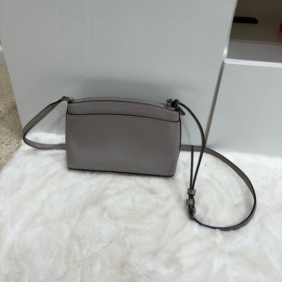 Kate Spade Gray Leather Crossbody Bag - Picture 2 of 5